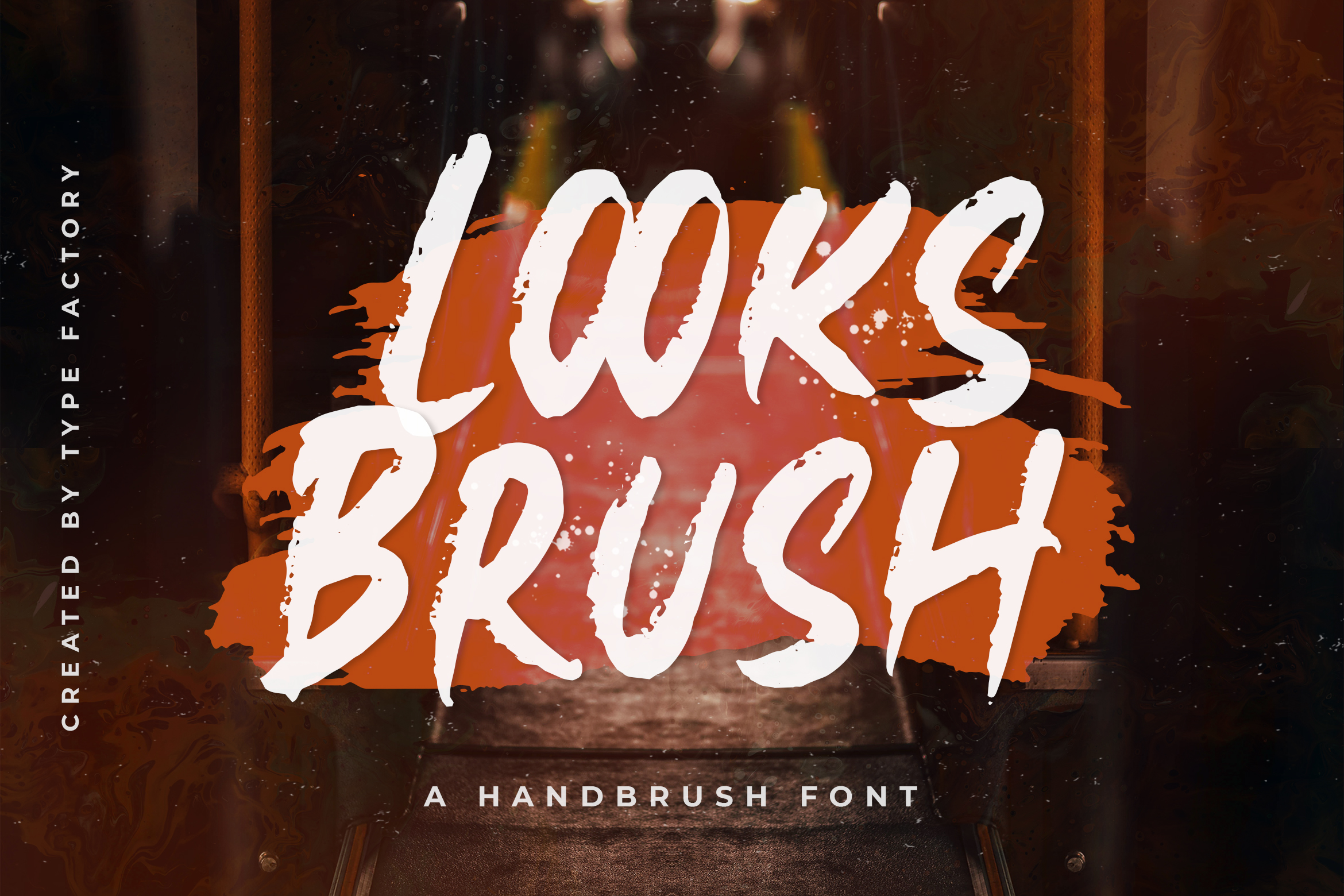 Looks Brush Hand Brush Font Typefactory.co
