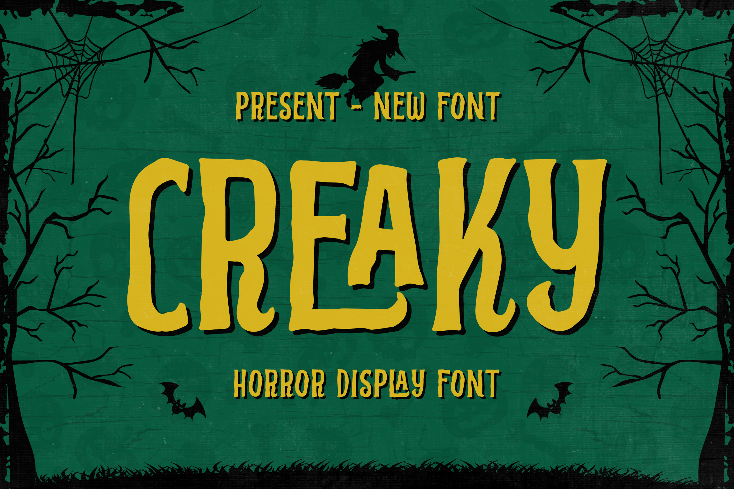 Creaky - Horror Display Font | Typefactory.co