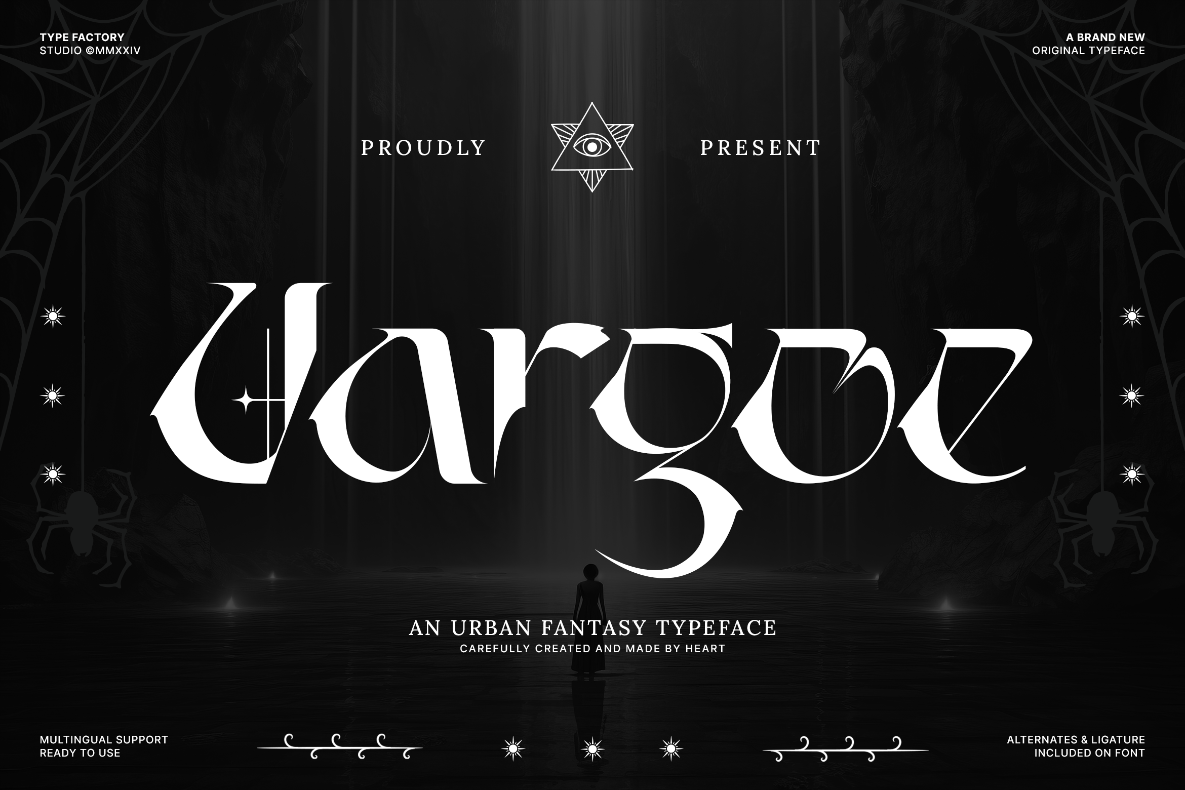 Urban Fantasy Typeface - Vargoe | Typefactory.co